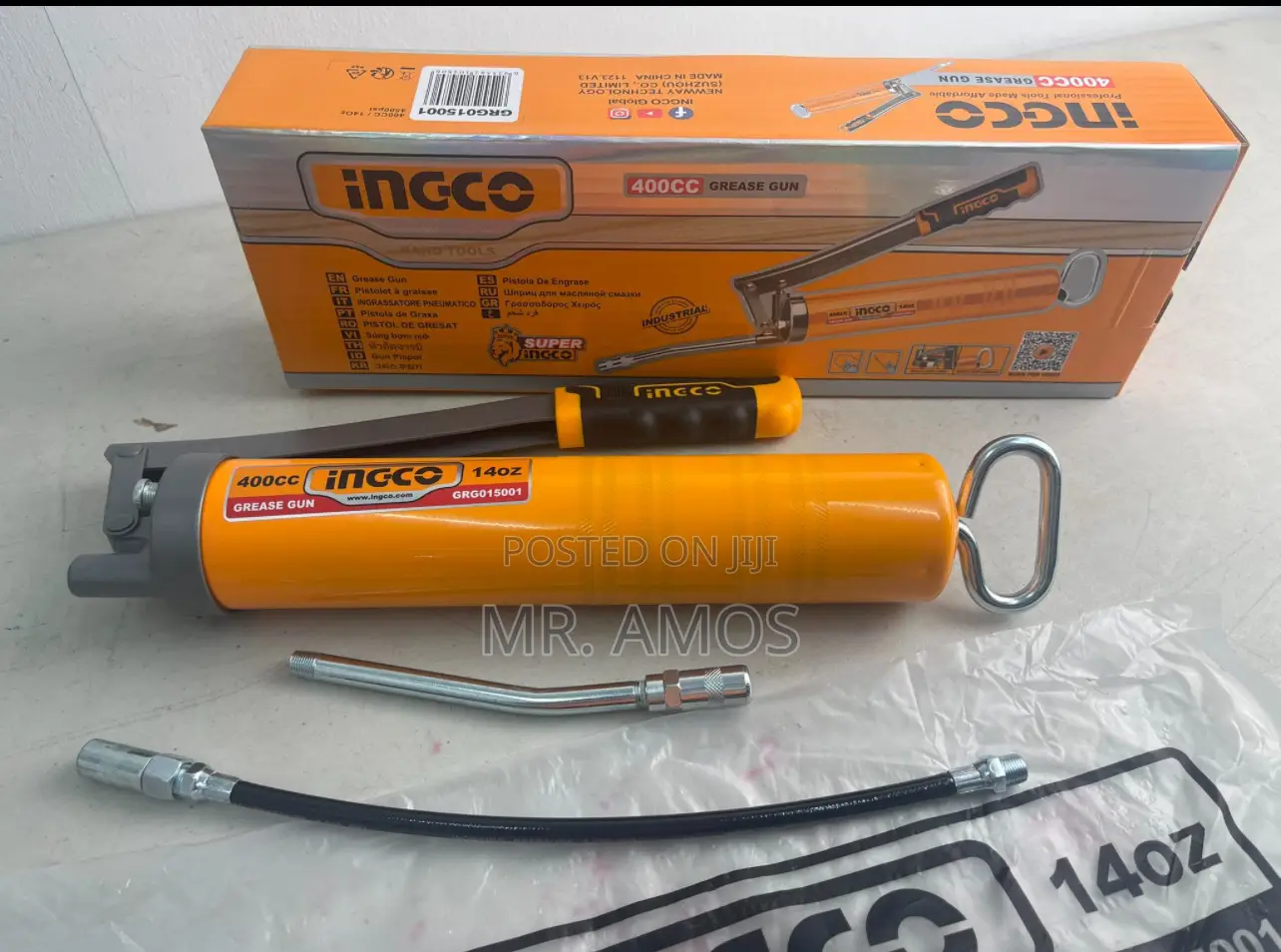 400cc Heavy-Duty Grease Gun - Grg015001