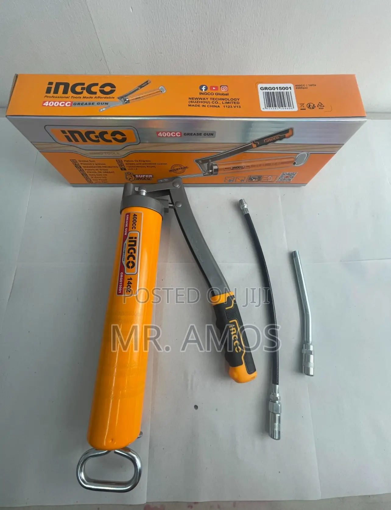 400cc Heavy-Duty Grease Gun - Grg015001