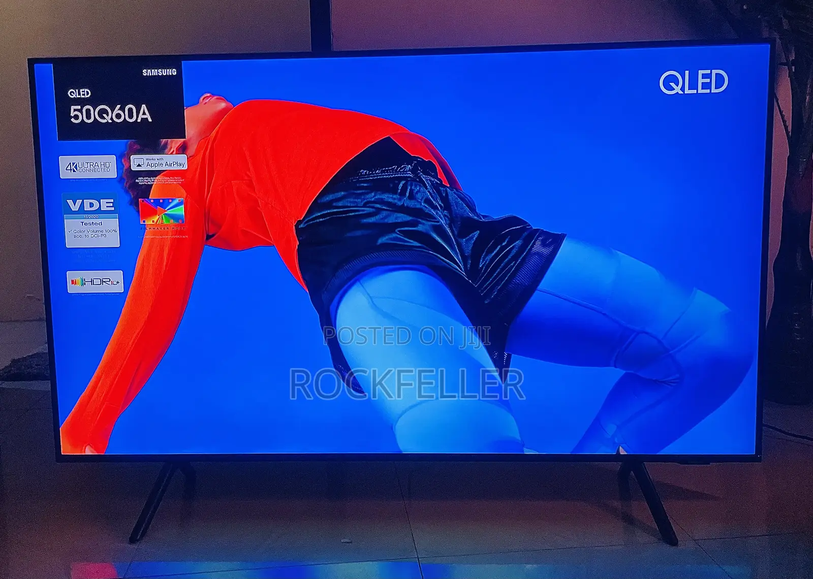 Uk Used Samsung Slim Qled Uhd HDR Smart Digital Satellite 50inch