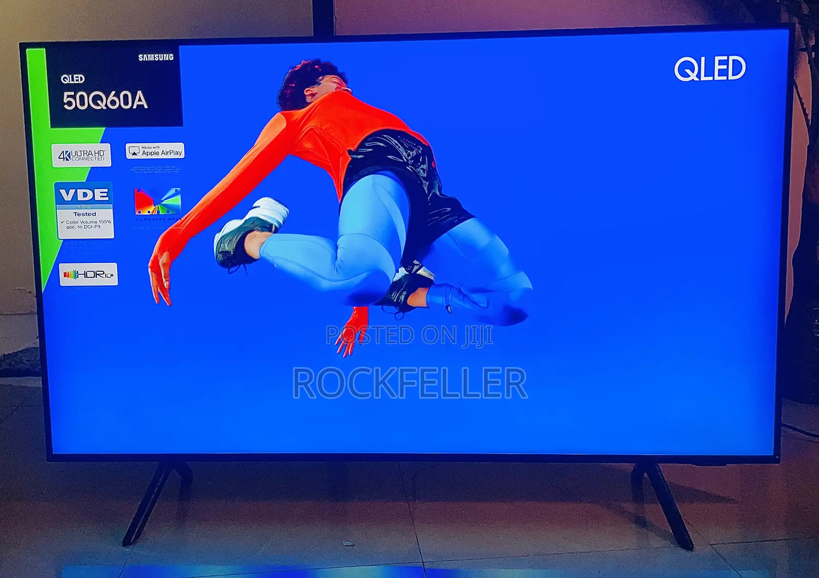 Uk Used Samsung Slim Qled Uhd HDR Smart Digital Satellite 50inch