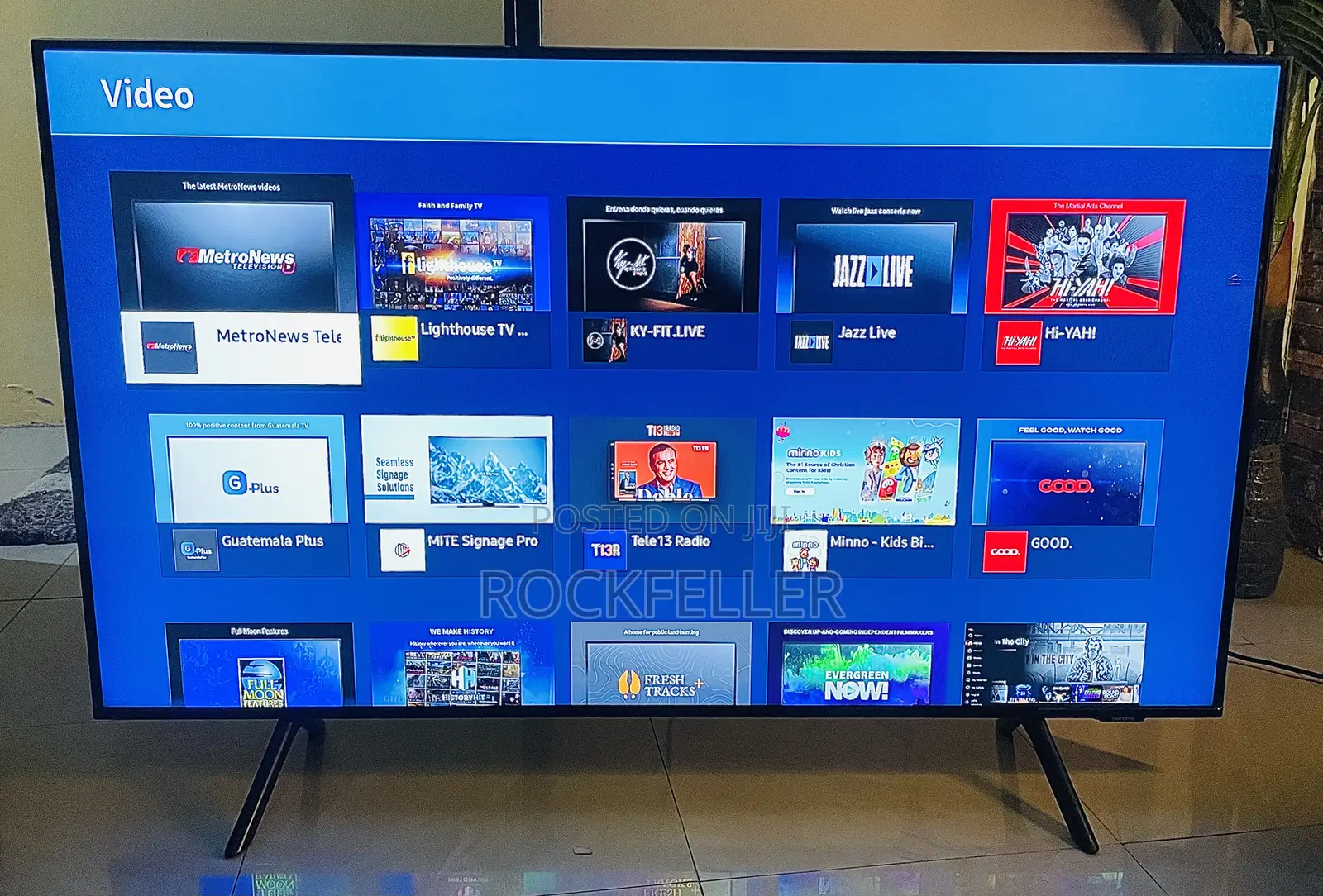 Uk Used Samsung Slim Qled Uhd HDR Smart Digital Satellite 50inch