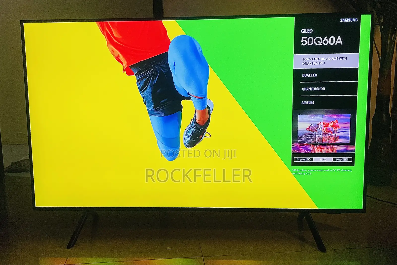 Uk Used Samsung Slim Qled Uhd HDR Smart Digital Satellite 50inch