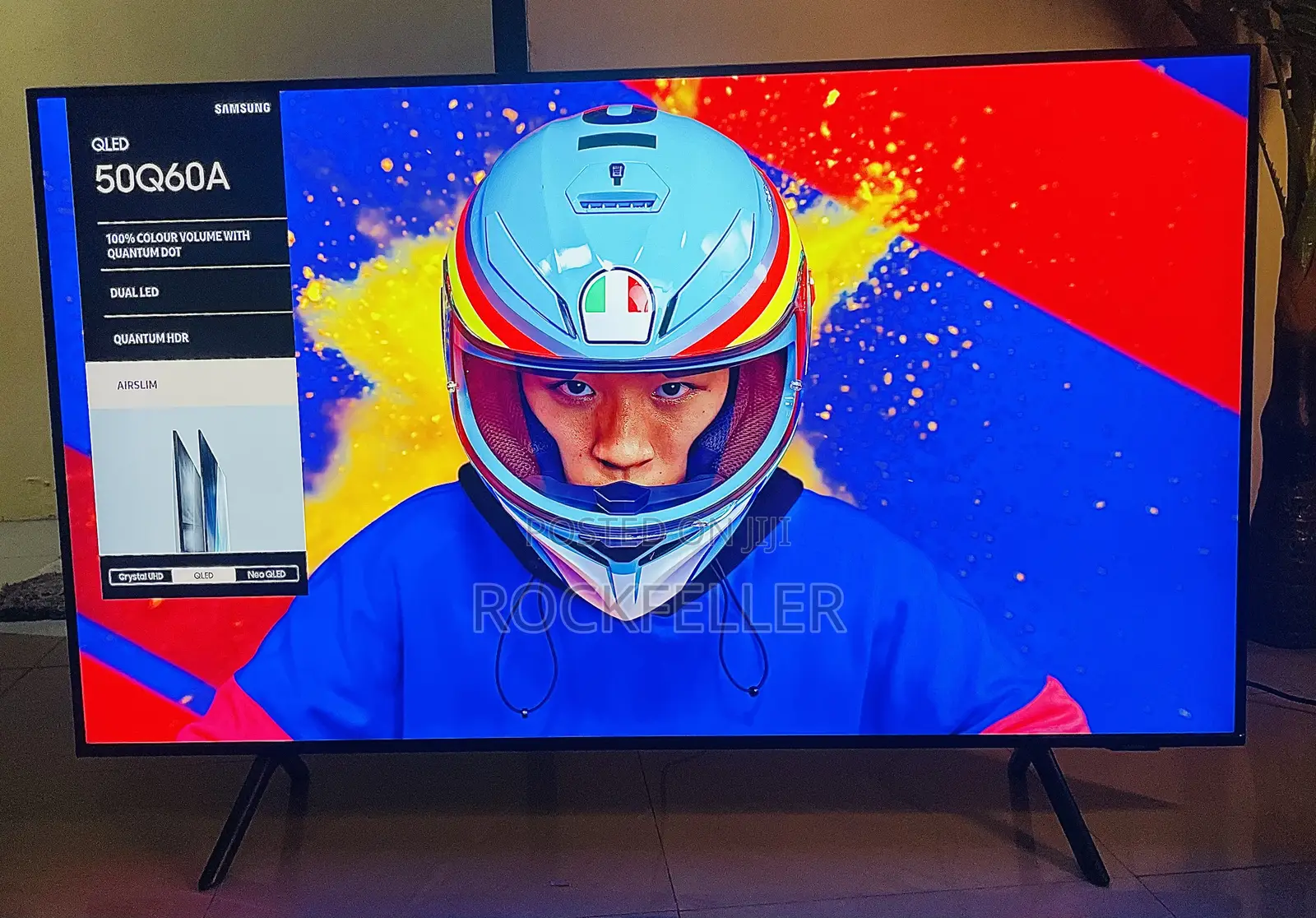 Uk Used Samsung Slim Qled Uhd HDR Smart Digital Satellite 50inch