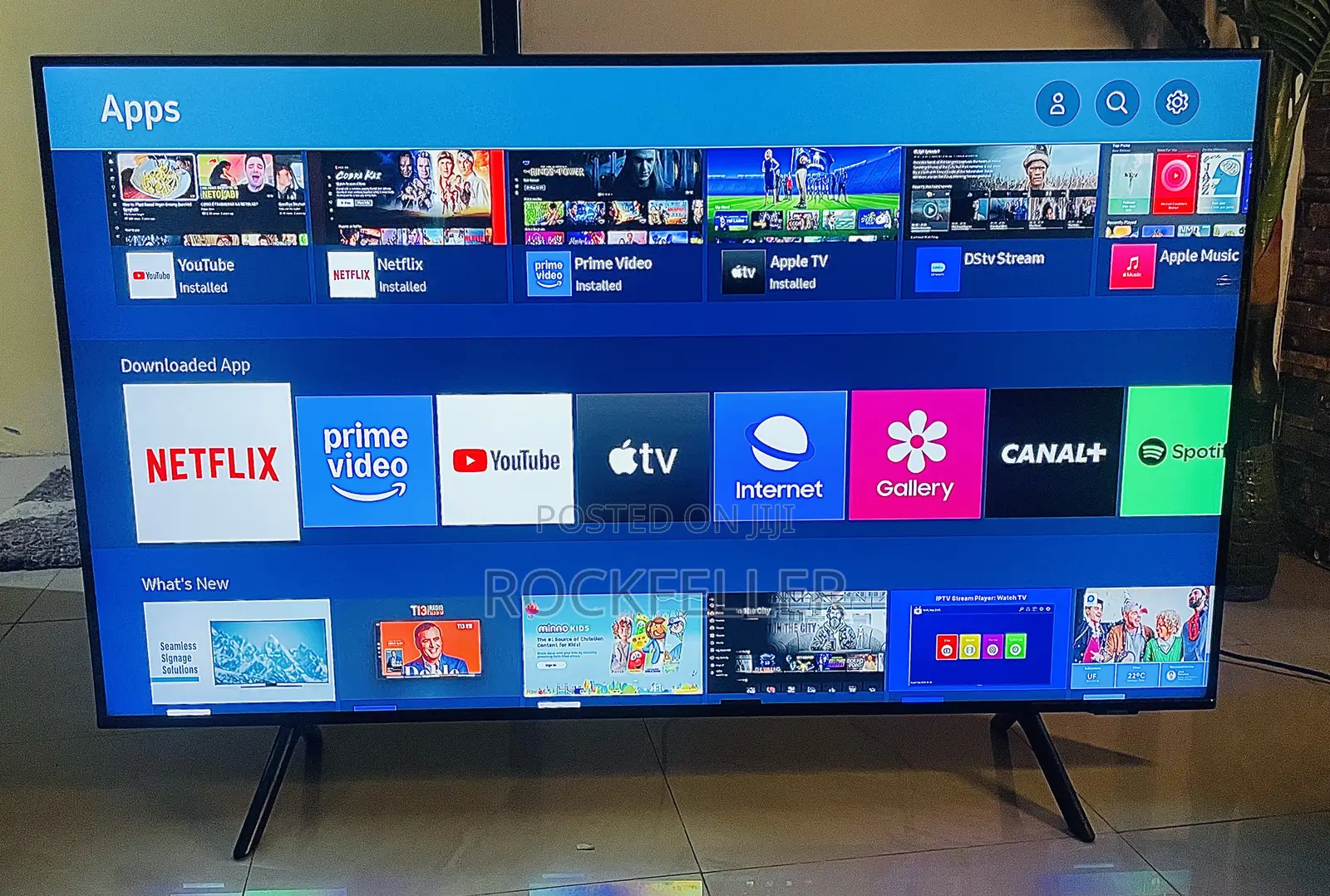 Uk Used Samsung Slim Qled Uhd HDR Smart Digital Satellite 50inch
