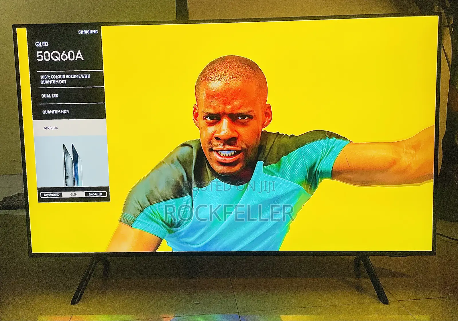 Uk Used Samsung Slim Qled Uhd HDR Smart Digital Satellite 50inch