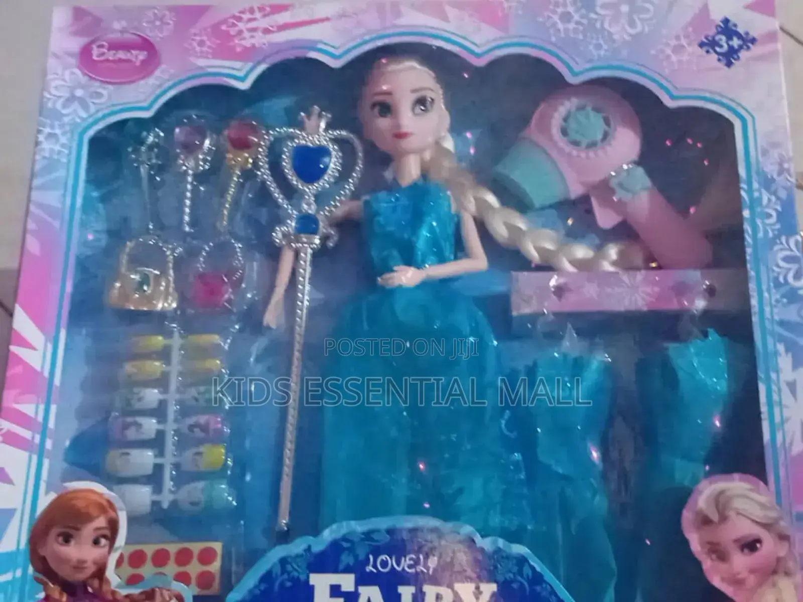 Frozen or Elisa Doll Set for Kids