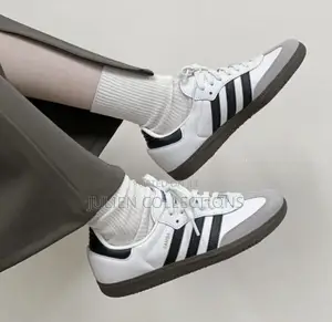 Org Adidas Samba Leather White