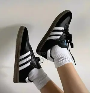 Org Adidas Samba Leather Black