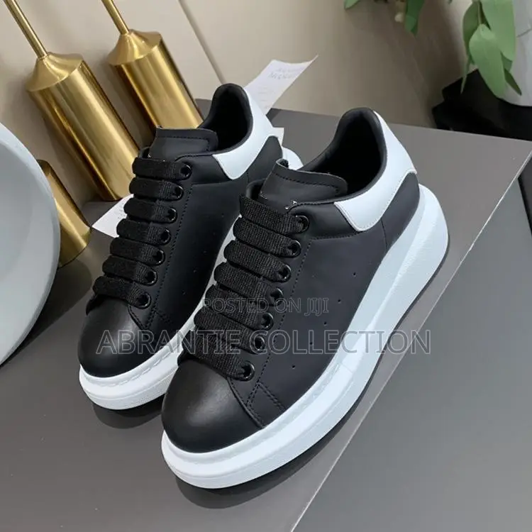 Black/White Alexander McQueen Sneaker Available