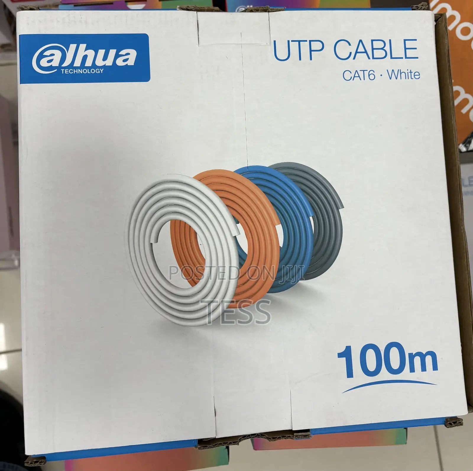 Dahua Cat6 Network Cable 100m Pure Copper Utp Dh-Ffim920i-6u-C-100