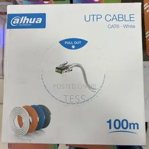 Dahua Cat6 Network Cable 100m Pure Copper Utp Dh-Ffim920i-6u-C-100