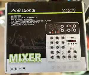 4-Input Mic Live Mixer