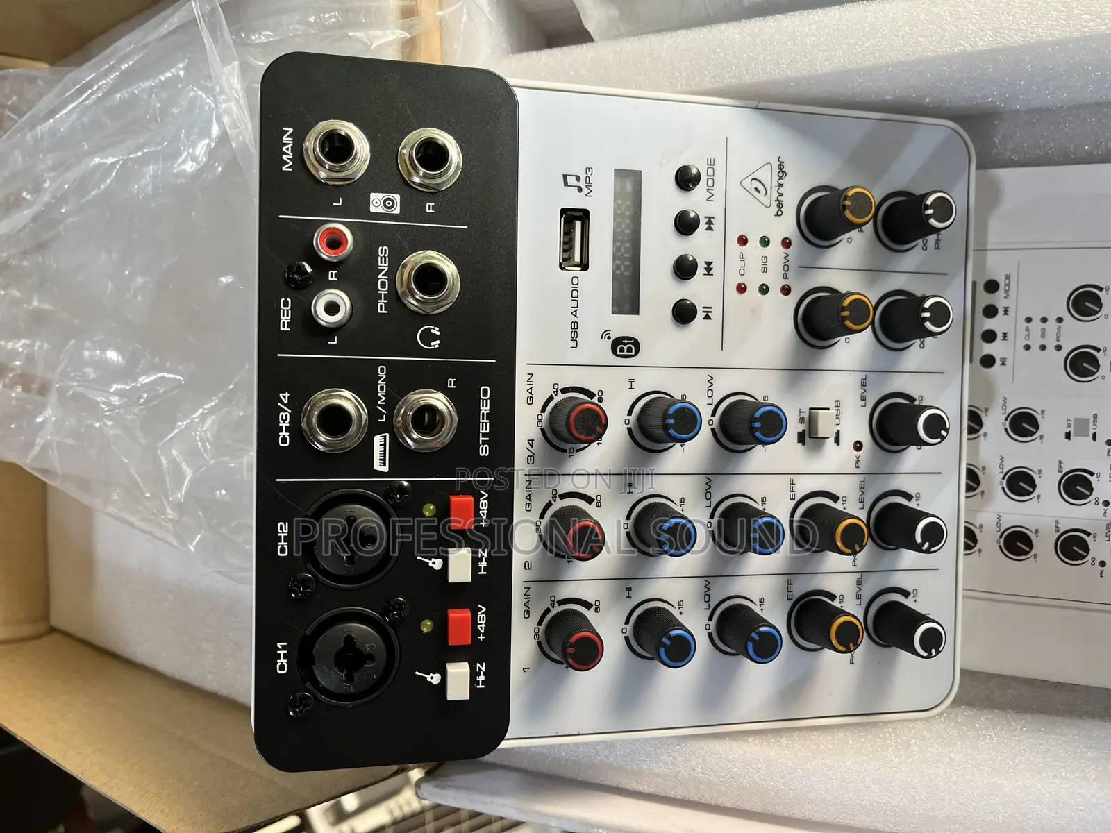 4-Input Mic Live Mixer