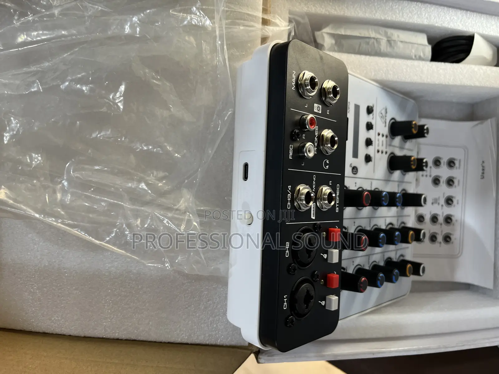 4-Input Mic Live Mixer