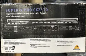 Super -X Pro Cx23 10 High -Prscision Stereo 2way /Mono 3way Crossover