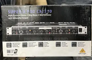 Super -X Pro Cx23 10 High -Prscision Stereo 2way /Mono 3way Crossover