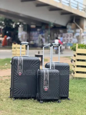 Anticrack Trolling Travelling Luggage Set With Pp Locks