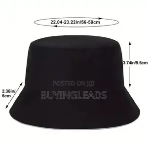 Plain Bucket Hat