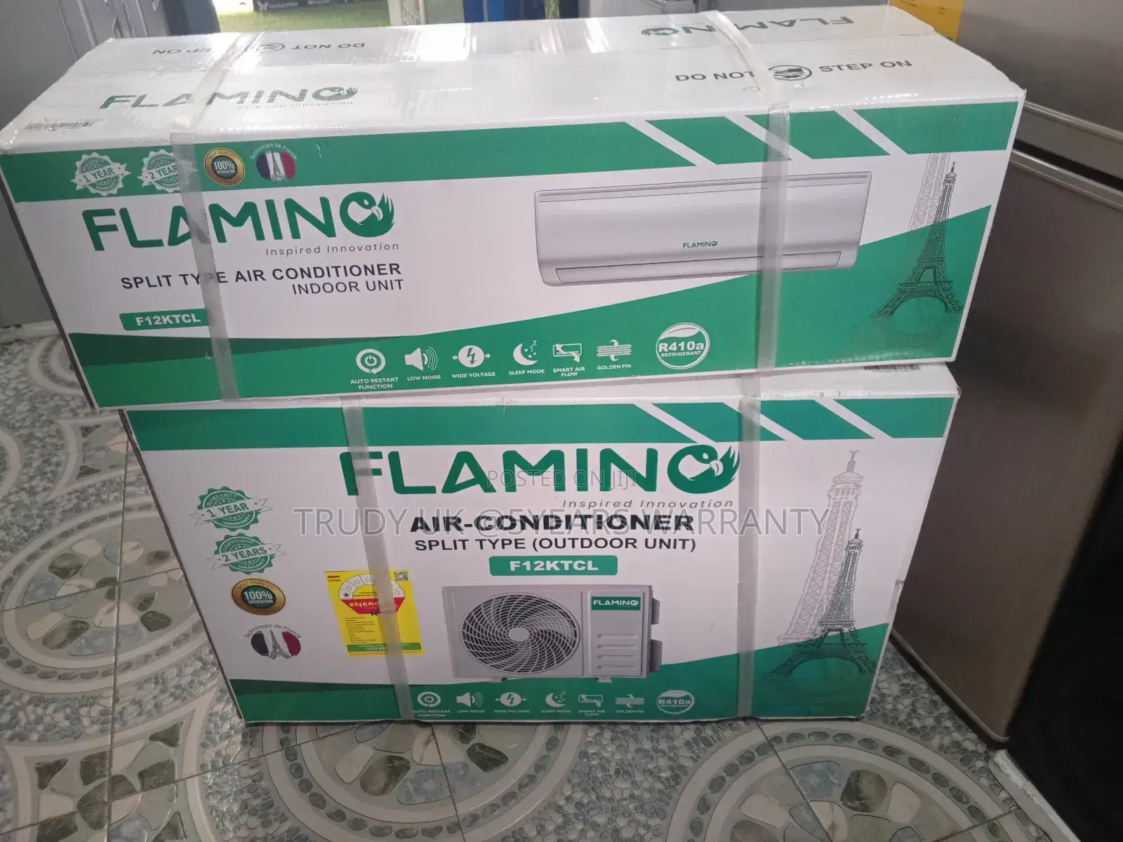 Quality Flamino 1.5hp Split Air Conditioner Set