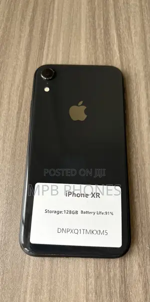 Apple iPhone XR 128 GB Black