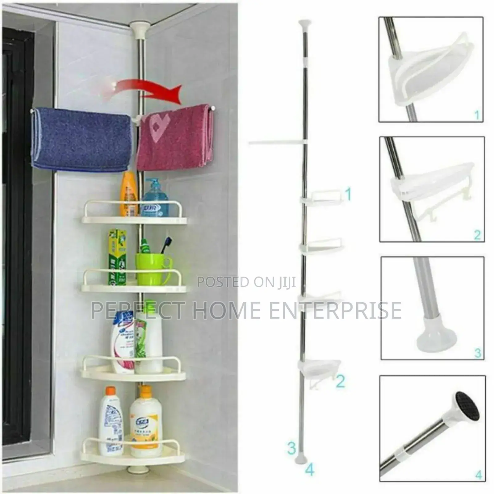 Bathroom Corner Shelves
