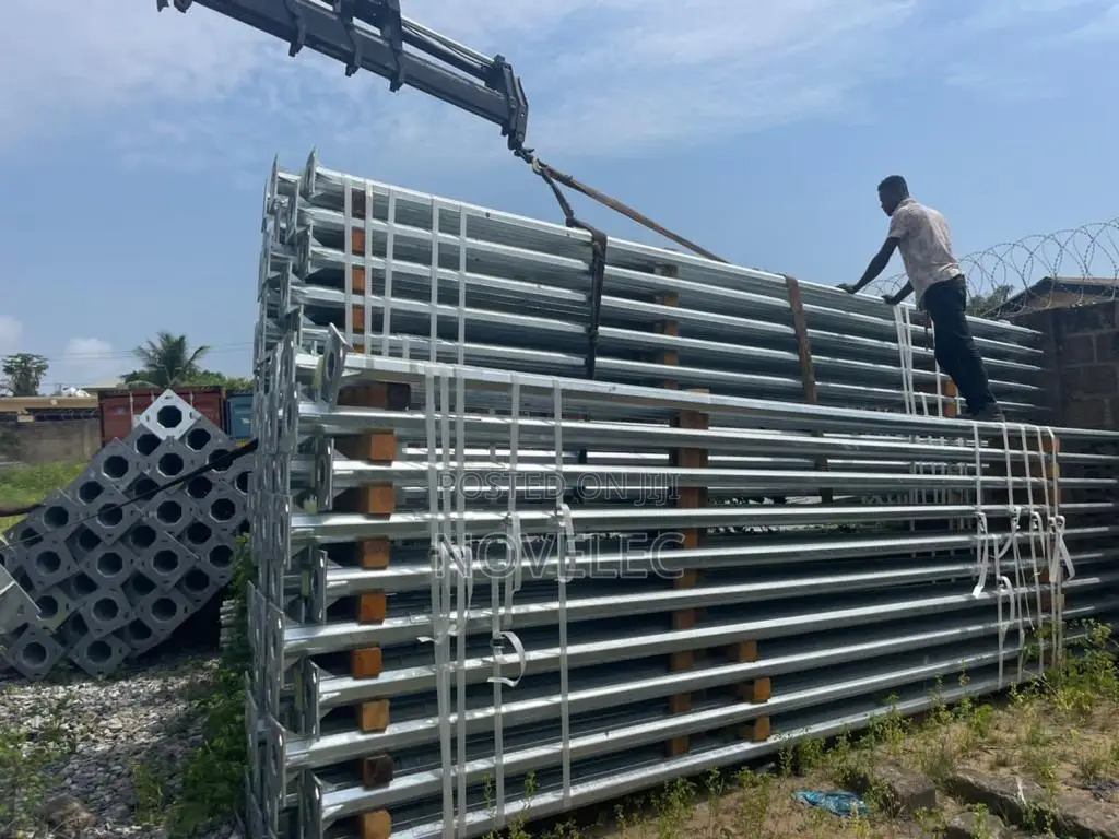 Street Light Pole (6 Metres 9 Metres) [Hot-Dipped Galvanised]