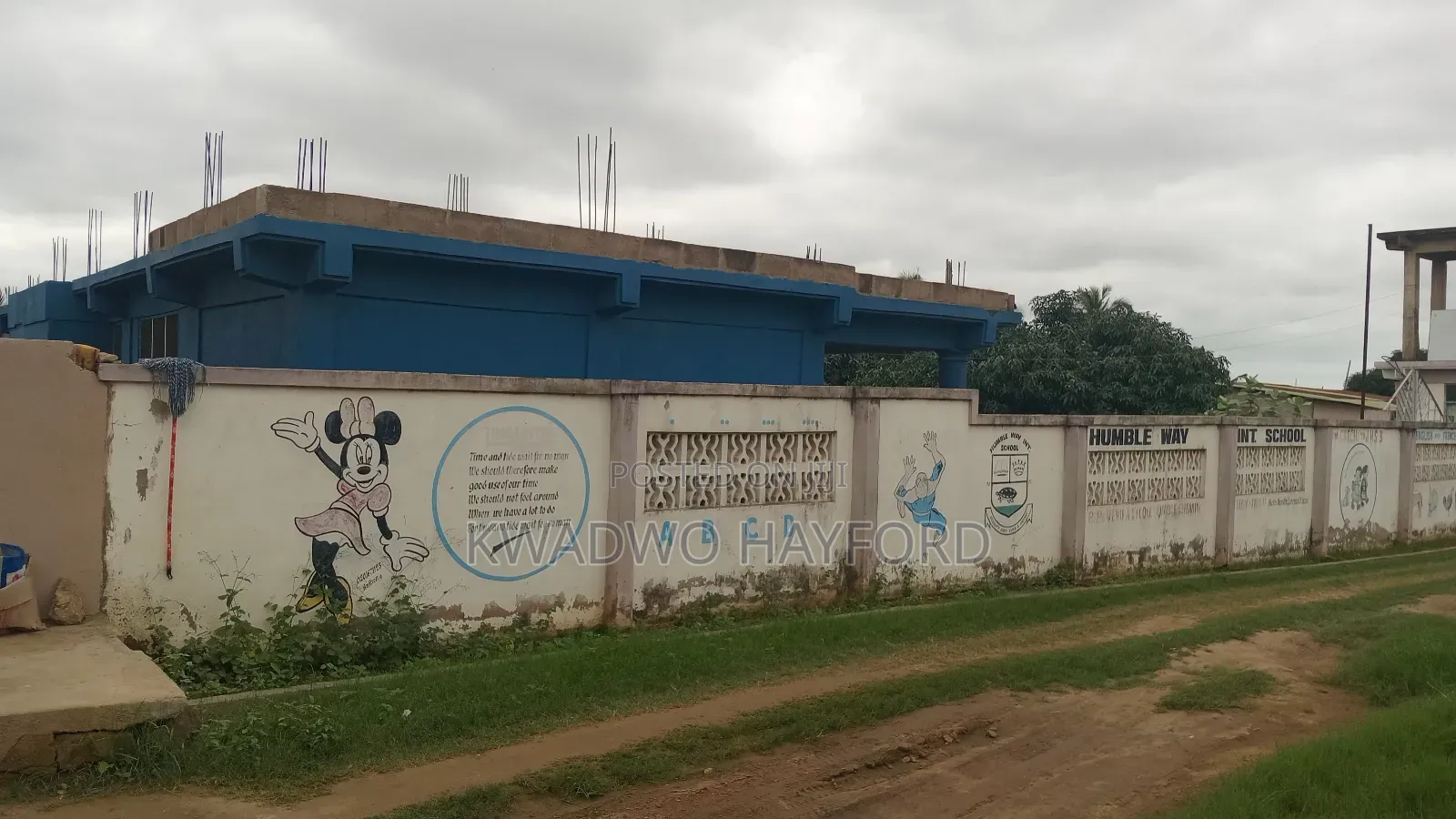 School With Big Compound for Sale
