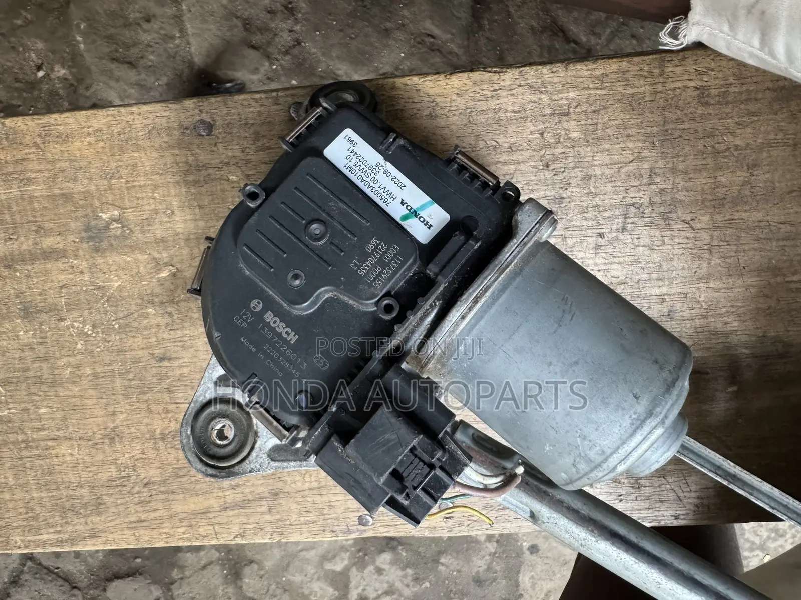 Honda Civic 2016 to 2021 Wiper Motor.