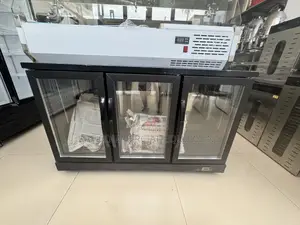 Commercial Tripple Door Bottle Cooler Underbar Fridge