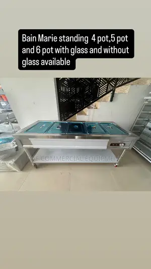 6 Pot Standing Bain Marie