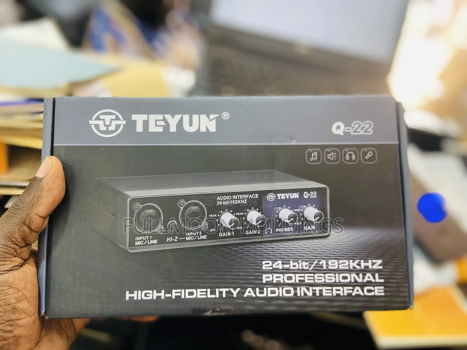 Teyun Q22 Sound Card Audio Interface