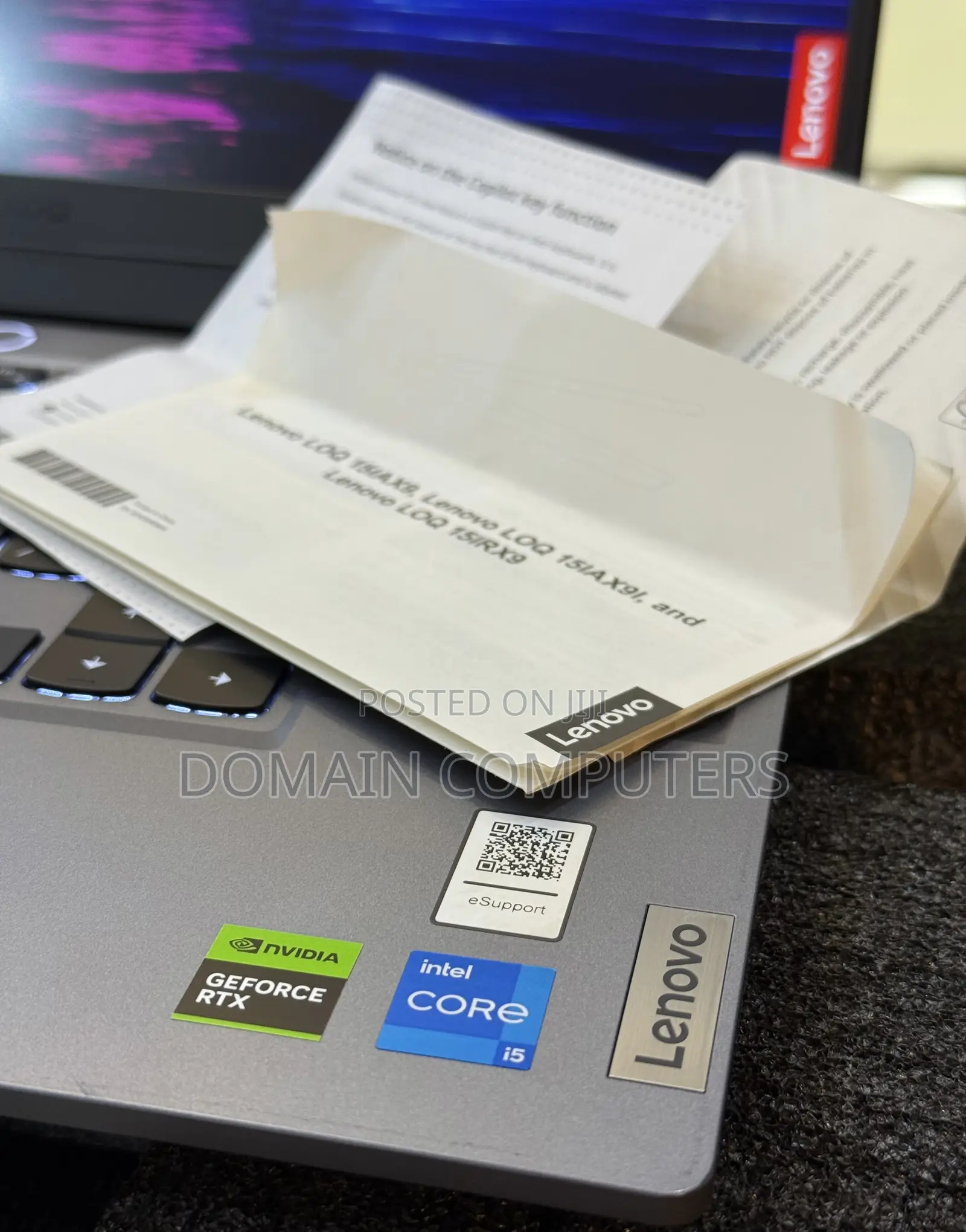 Laptop Lenovo LOQ 15ARP9 12GB Intel Core I5 SSD 512GB