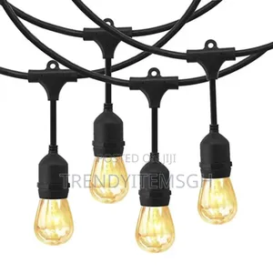 10m Outdoor Waterproof Led String Light With 20 Bulbs