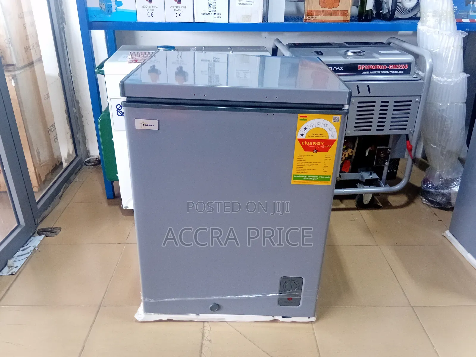 The Chill Box 141l Gold Star Chest Freezer
