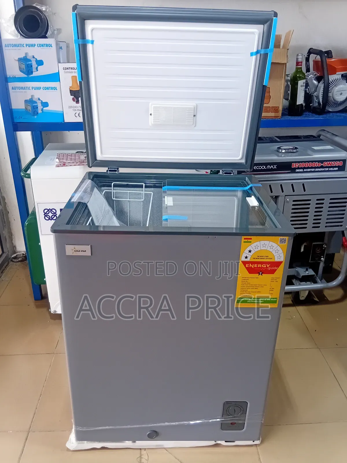 Frosty Fortress Gold Star 141l Chest Freezer