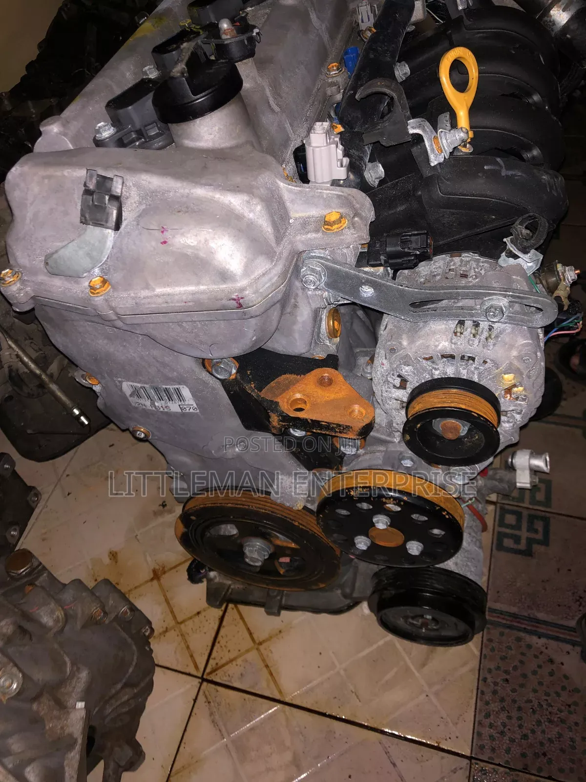 Toyota Yaris 2009-2012 Complete Engine With Gearbox
