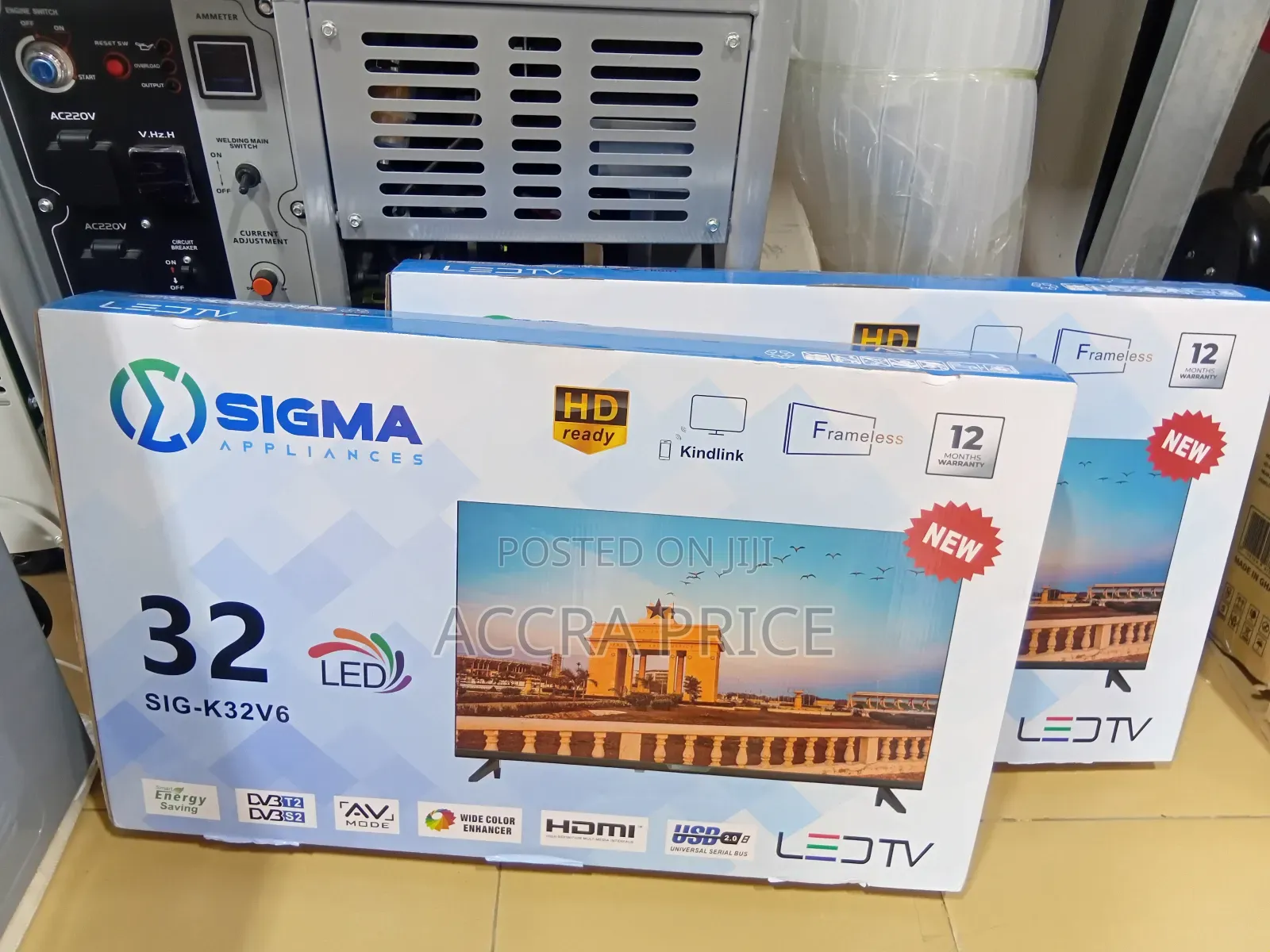 The Chill Stream 32inches Sigma Digital Television