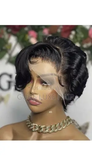 Pixie Cut,100% Human Hair.