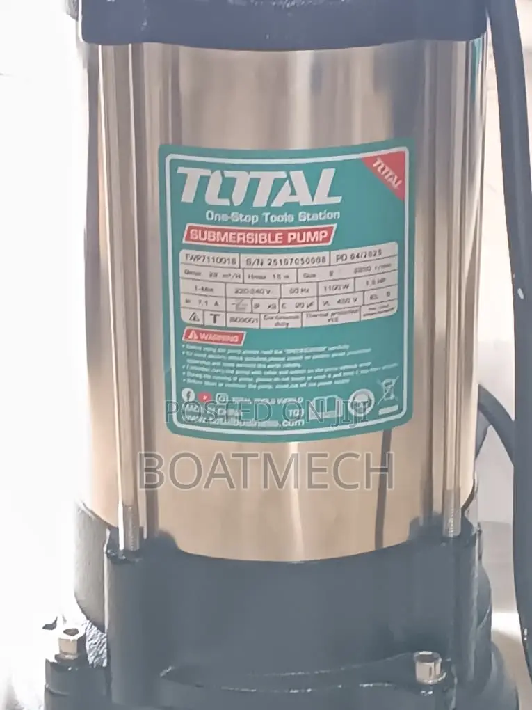 1.5hp Submersible Water Pump