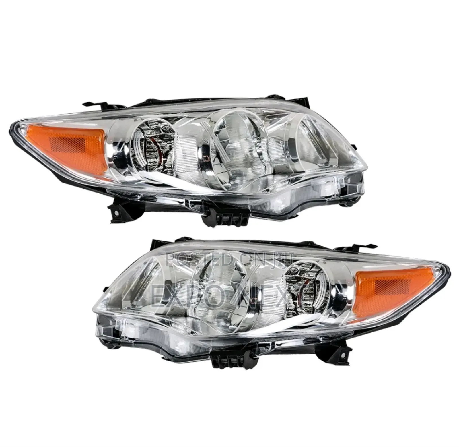 Headlights Left+Right For 2011-2013 Toyota Corolla Headlight Depo