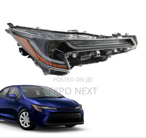 Pair 2023-2024 Toyota Corolla Lle Base Led Headlight