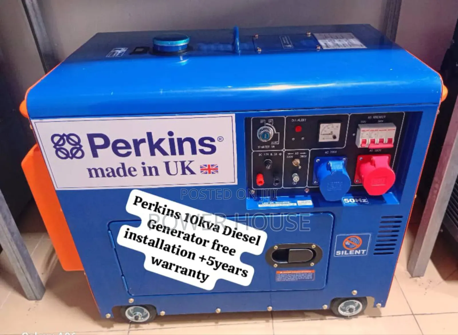 Moon Nest Perkins Diesel Generator 10kva Silent