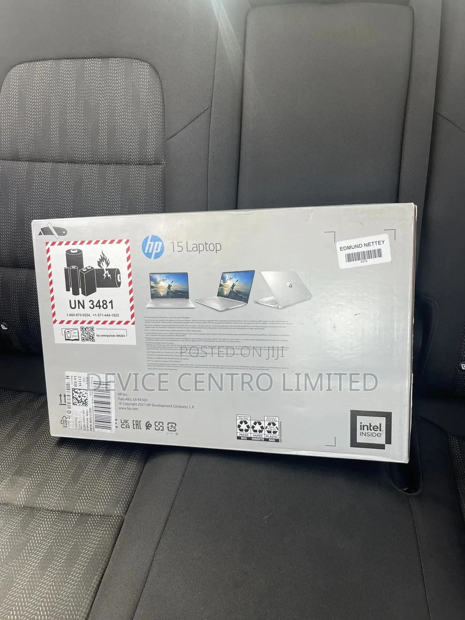 New Laptop HP 15-dy2075tg 8GB Intel Core i5 SSD 512GB