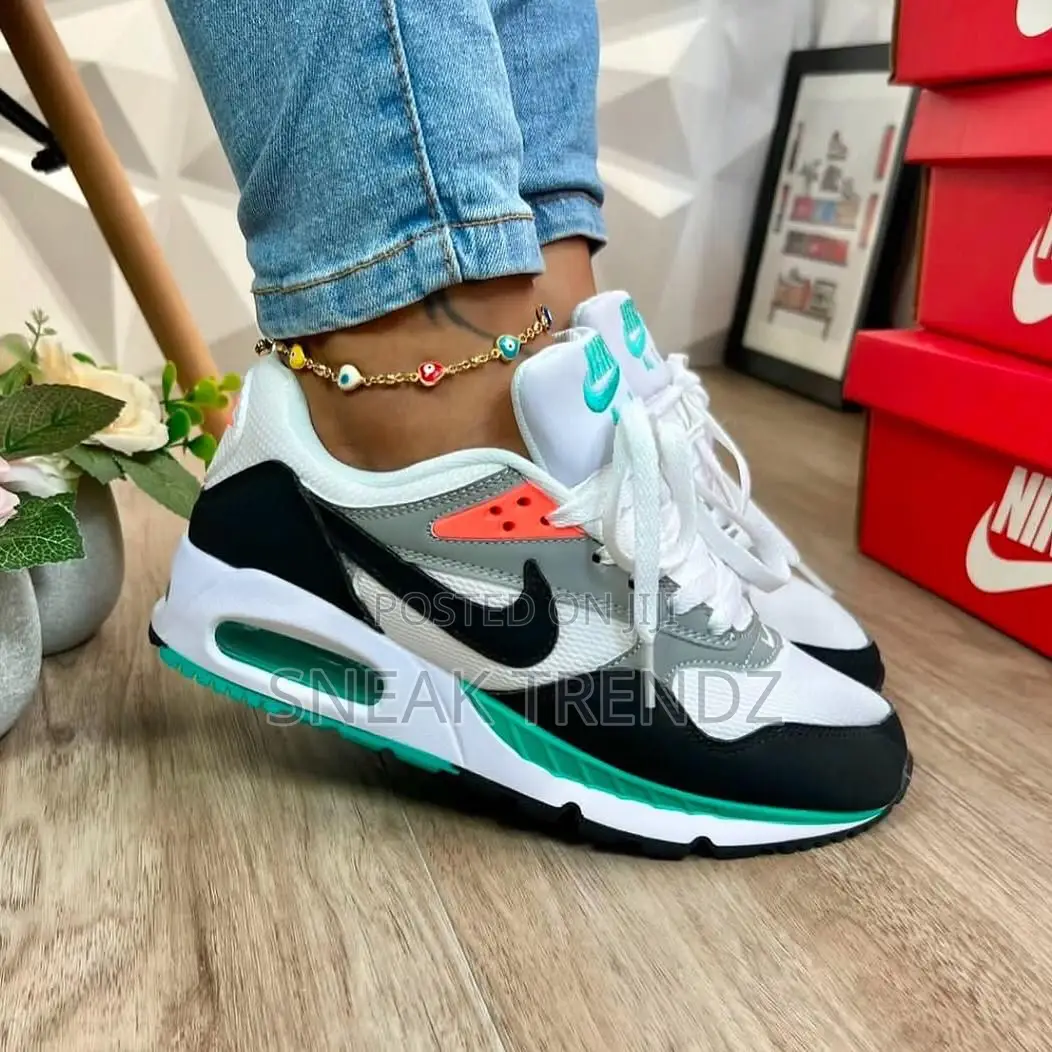 Original Nike Air Black Orange and White