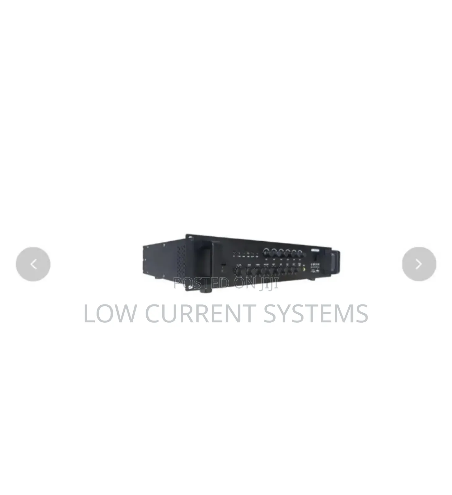 Hikvision Amplifier Ds-Qae0a120g1-Vb6 120w 6-Zine Analog