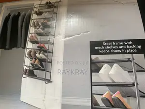Shoe Rack , Holds 30 Pairs