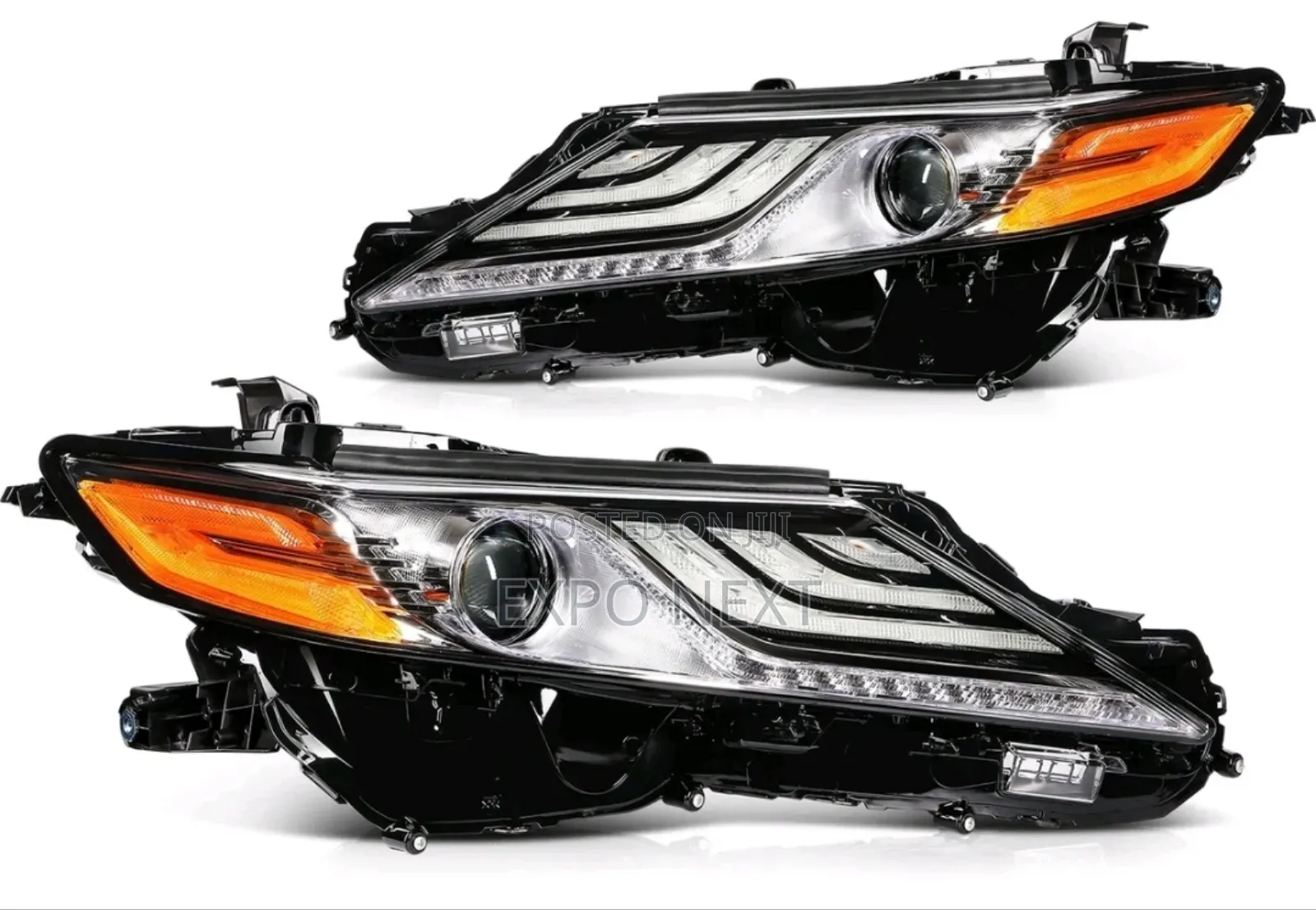 Toyota Camry Xle Xse 2018-2020 Headlights Assembly Pair Headlamp Set