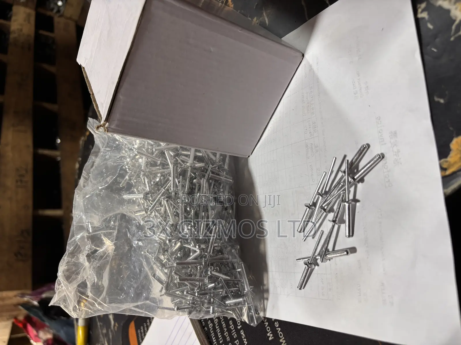 Rivet Pins 4x19 (4 Long)