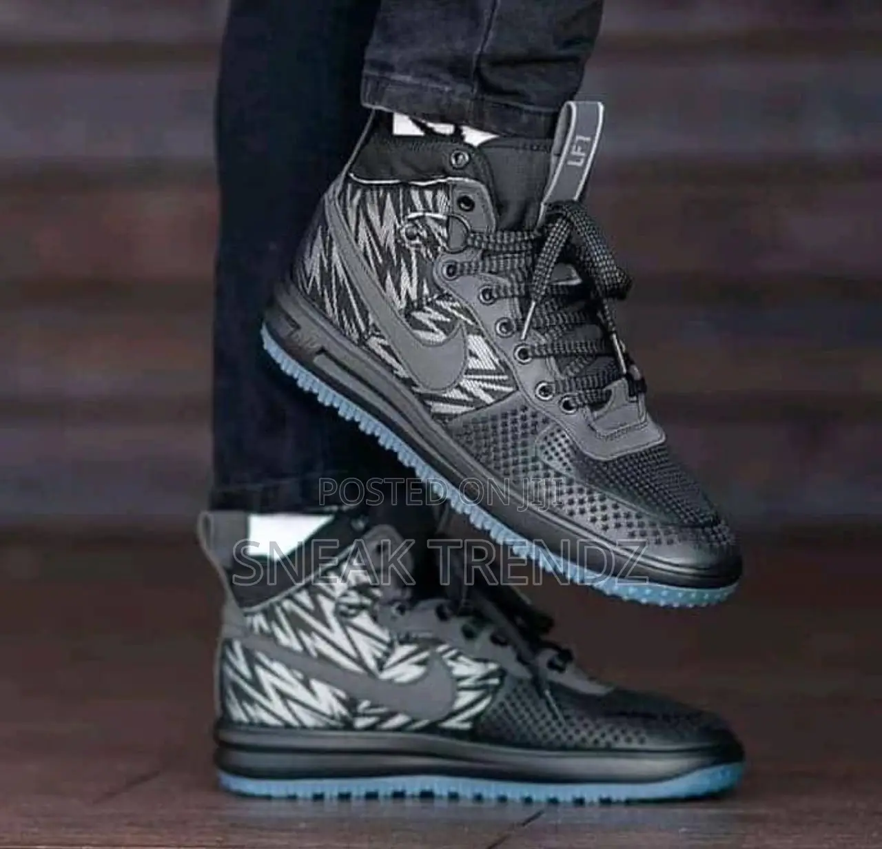 Nike Air Force Lunar Long Black