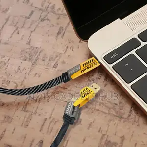 4 In 1 Metal Flat Braided Cable
